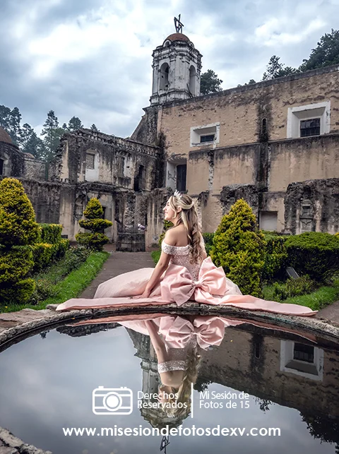 Sesión de fotos 15 años en el  Desierto de los Leones